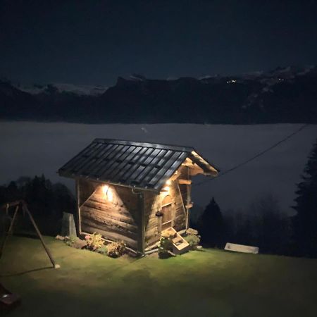 Les Rottes, Bas Ferme Proche Morillon Samoens Avec Spa Verchaix Exterior foto
