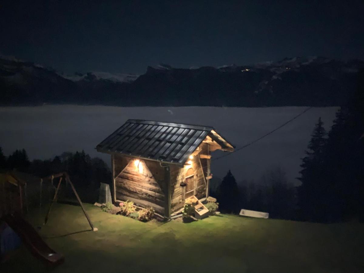 Les Rottes, Bas Ferme Proche Morillon Samoens Avec Spa Verchaix Exterior foto