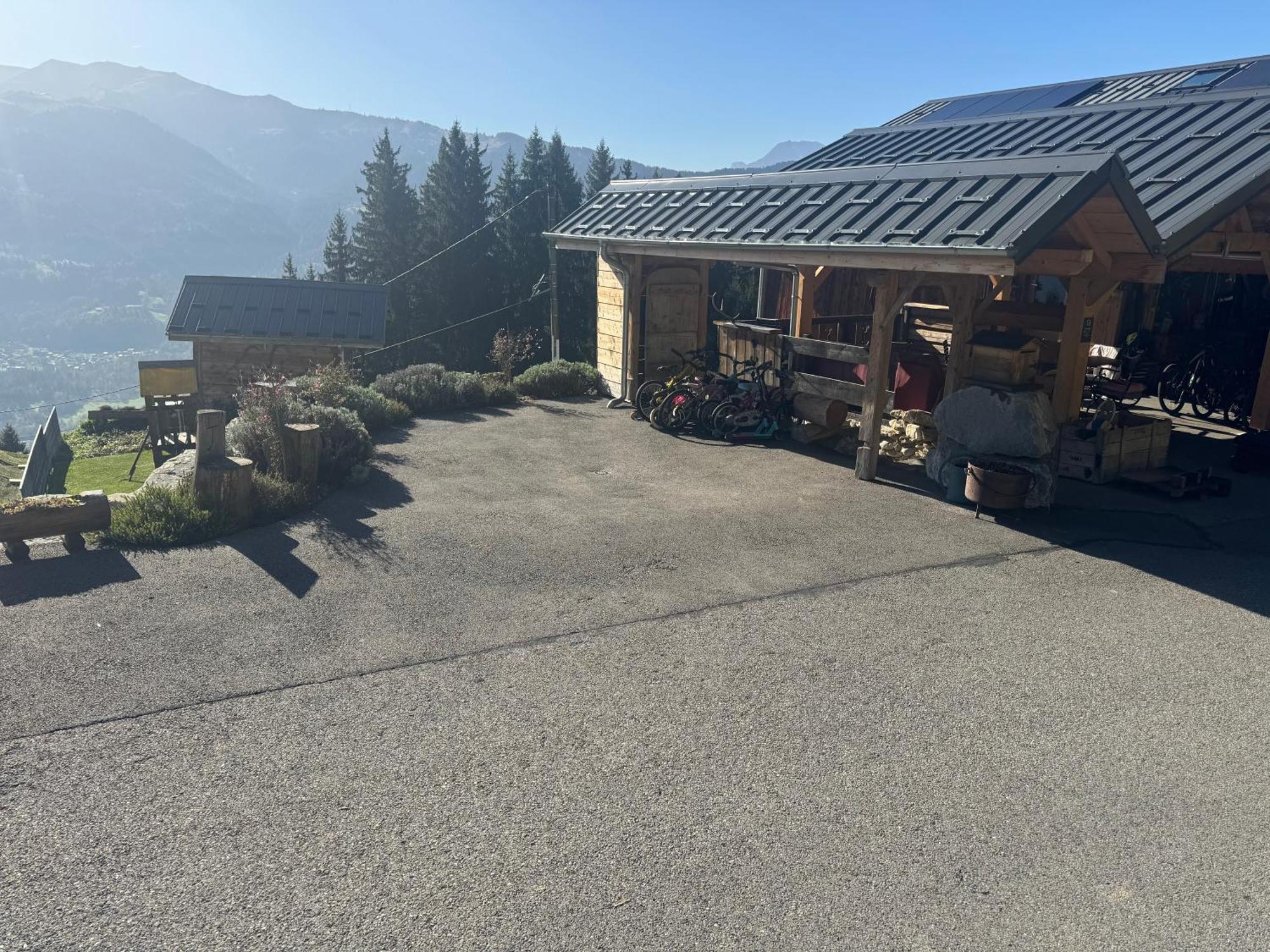 Les Rottes, Bas Ferme Proche Morillon Samoens Avec Spa Verchaix Exterior foto