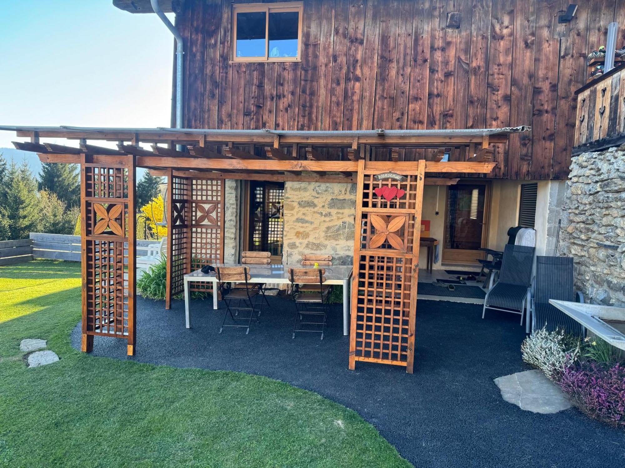 Les Rottes, Bas Ferme Proche Morillon Samoens Avec Spa Verchaix Exterior foto